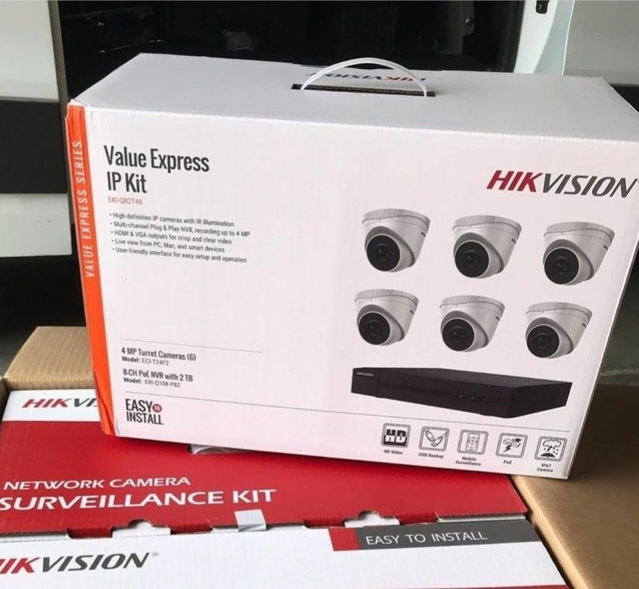 6 Camaras De Seguridad - 6 CCTV Security Cameras