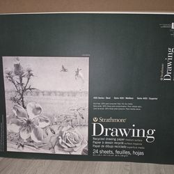Strathmore 400 Series Best 18x24 in Recycled Drawing Paper Pad