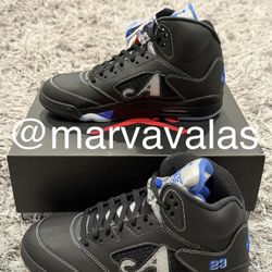 Jordan 5 X Awake NY Racer Blue. Mens 12