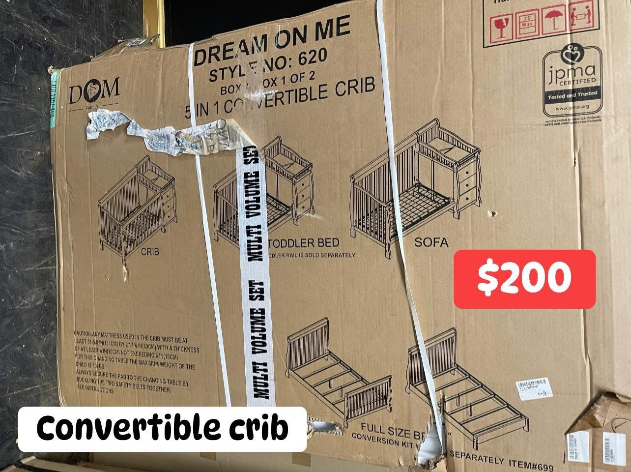 Convertible, baby crib