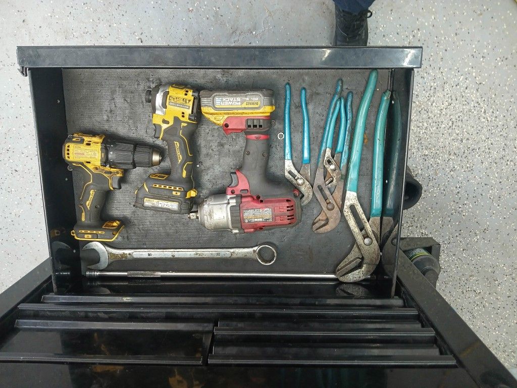 Tool Box With Tools for Sale. 