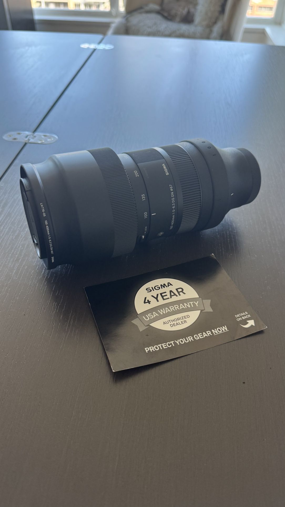 Sigma 100-400mm F/5-6.3 DG DN OS Contemporary Lens for Sony E