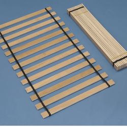 Signature Design by Ashley Wooden Platform Bed Slat Roll Slats - Twin