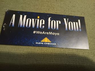 One movie ticket