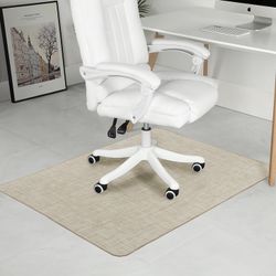 Chair Mat for Hardwood Floor, 36" x 48" Heavy Duty Office Chair Mat for Rolling Chairs, Anti Slip, Non-Curve, Floor Protector
