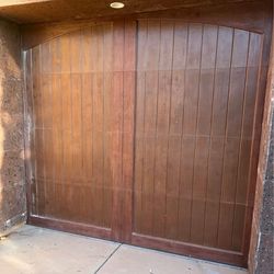 Single garage door