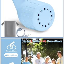Lung Exerciser Device, Breathing Exercise Device for Lungs, Mucus Clearance and Lung Expansion Device, Portable Expiratory Breathing Exerciser for Muc