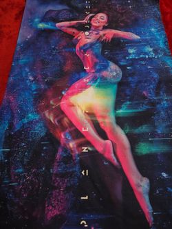 Colorful Galaxy Figure Print canvas