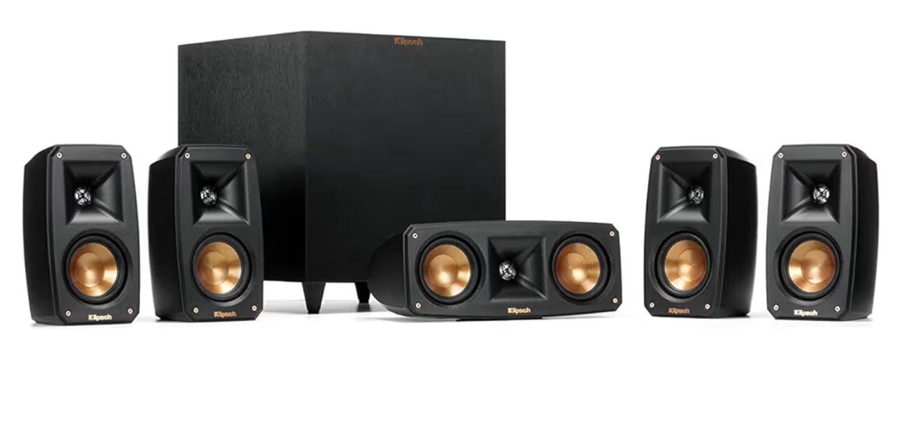 Klipsch Reference Theater Pack 5.1 Surround Sound System with Extras