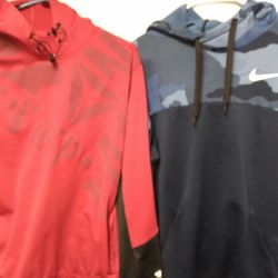 Mens Nike /Reebok Hoodie Bundle Size Medium