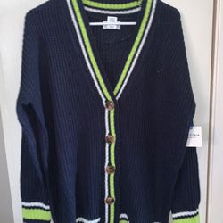 Brand New Women’s Size Medium Cardigan With Buttons $18