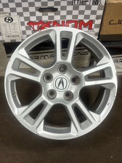 Acura rim wheel 17 inch factory 5 lugs bolt pattern 120 mm Only one rim