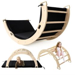 Kids wooden climber NEW