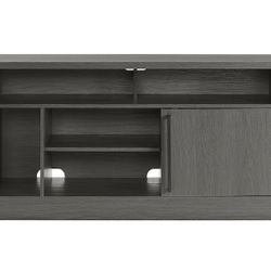 Insignia'' - TV Stand Modern Dark Gray Wood 