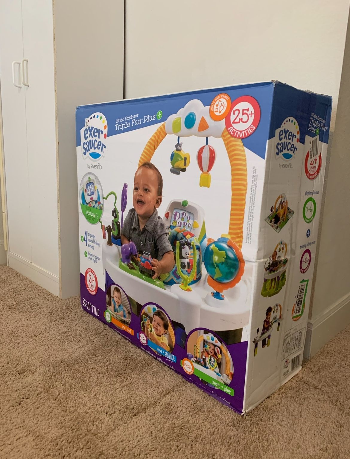 Evenflo Exersaucer World Explorer Triple activity center for Sale in Houston, TX OfferUp