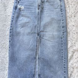 Nectar Denim Skirt (Medium Wash, Small) 