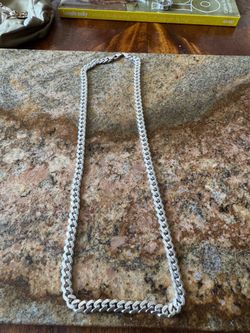 Cuban .925 silver chain