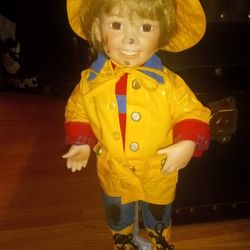 Horror Movie IT GEORGIE COMPLETE DOLL WITH StAND 12 IN