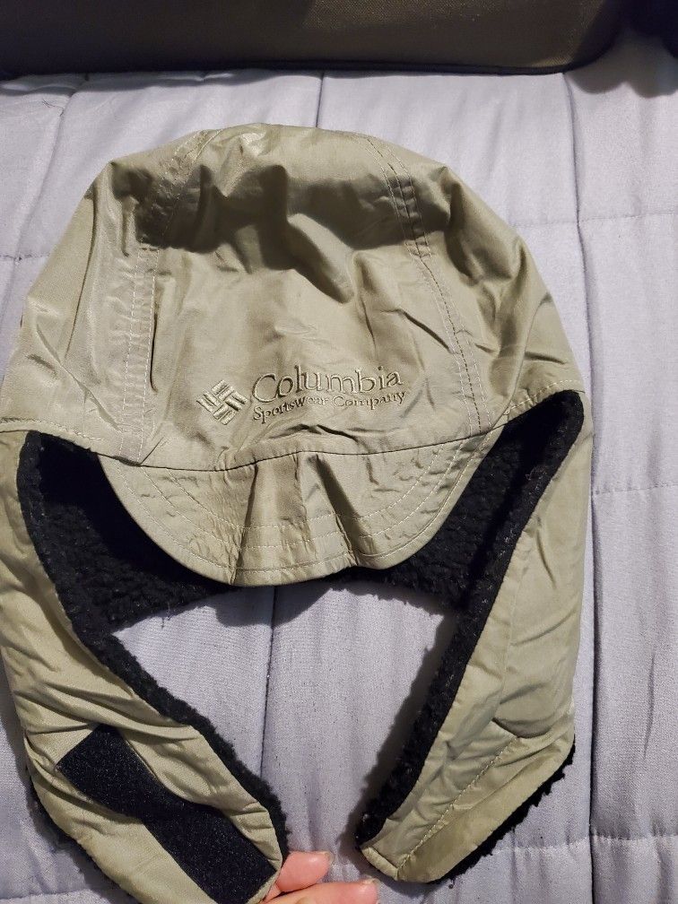 Columbia Fleece/sherpa Lined Trapper Hat