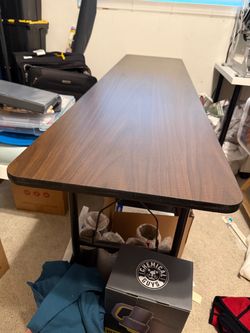 Seminar Folding Utility Table with Metal Legs