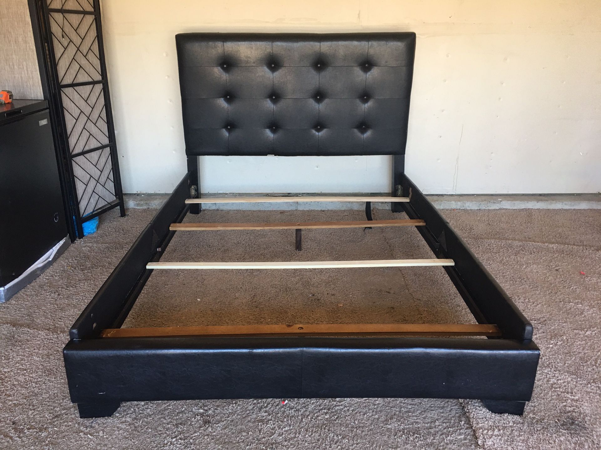 Queen Leather Bed Frame