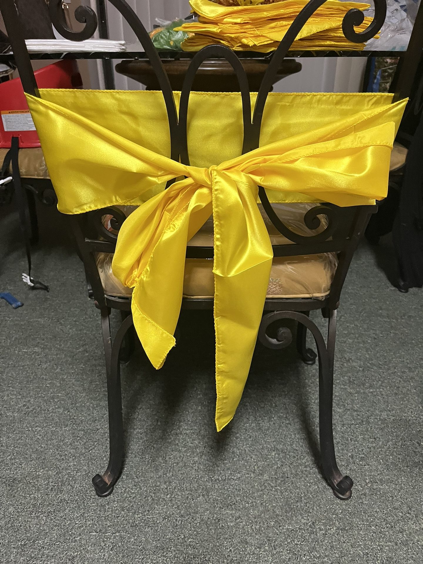 sashes Bows Yellow 25 Of Them