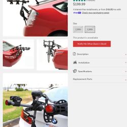 Trunk Bike Rack