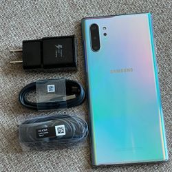 Samsung Galaxy Note 10+ Plus  , 256GB  , Unlocked  for all Company Carrier ,  Excellent Condition Like New 