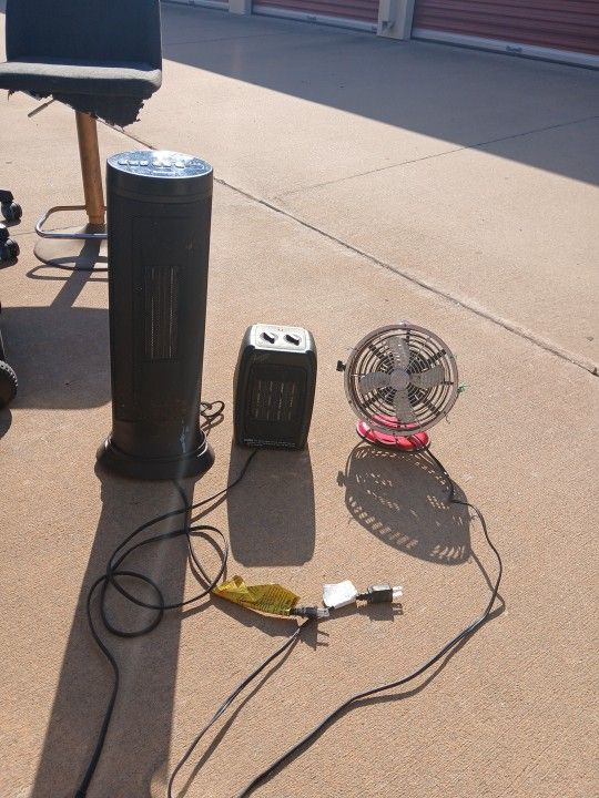 Rotating Heaters And Fans