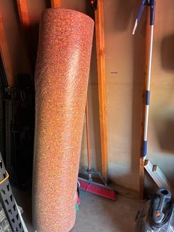 One roll carpet pad