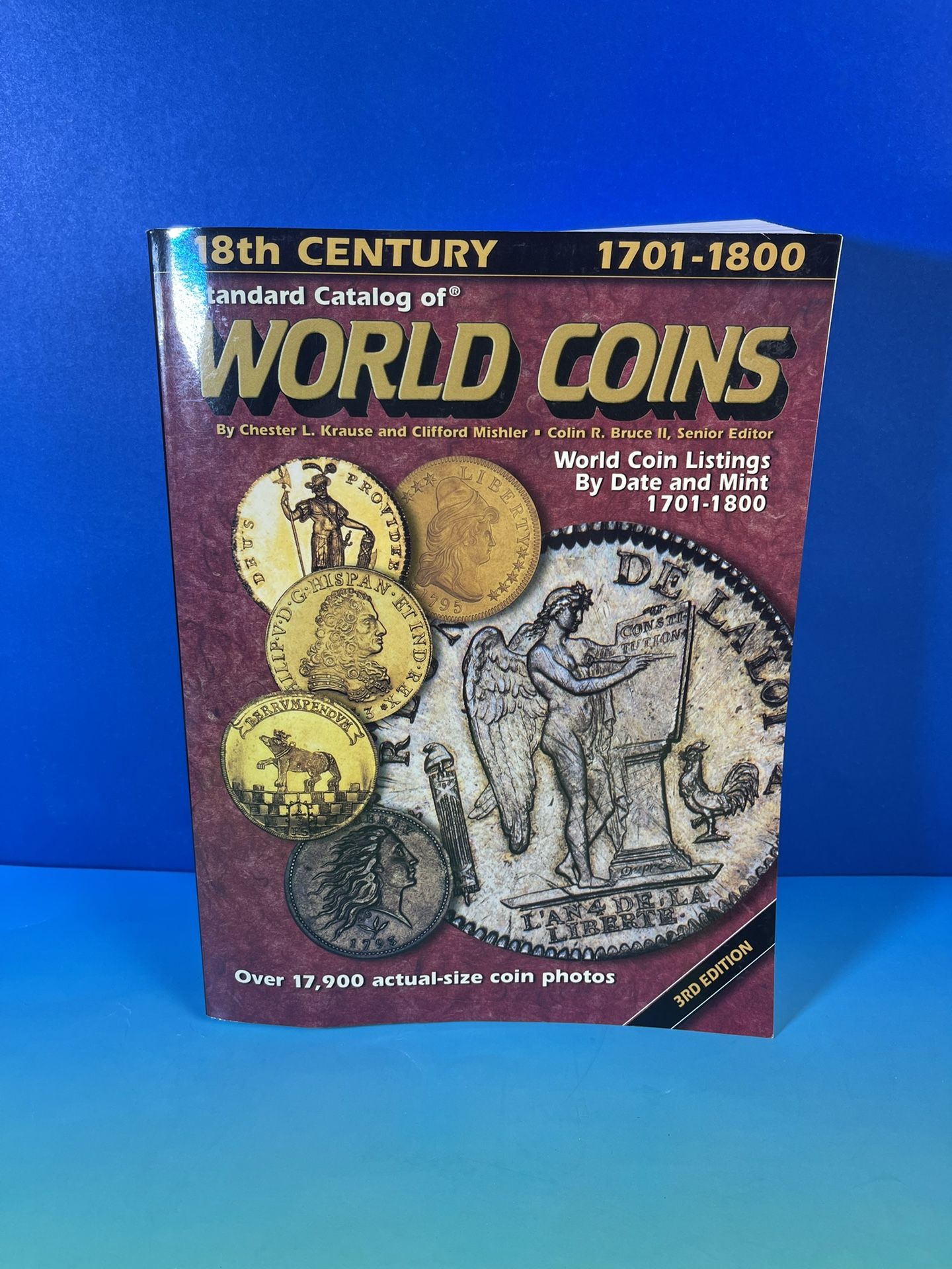 Standard Catalogs of World Coins 17th & 18th Century covering 1(contact info removed) 2 books