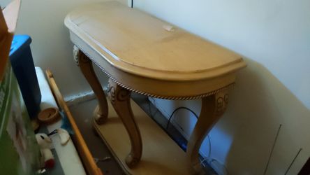 Wood table