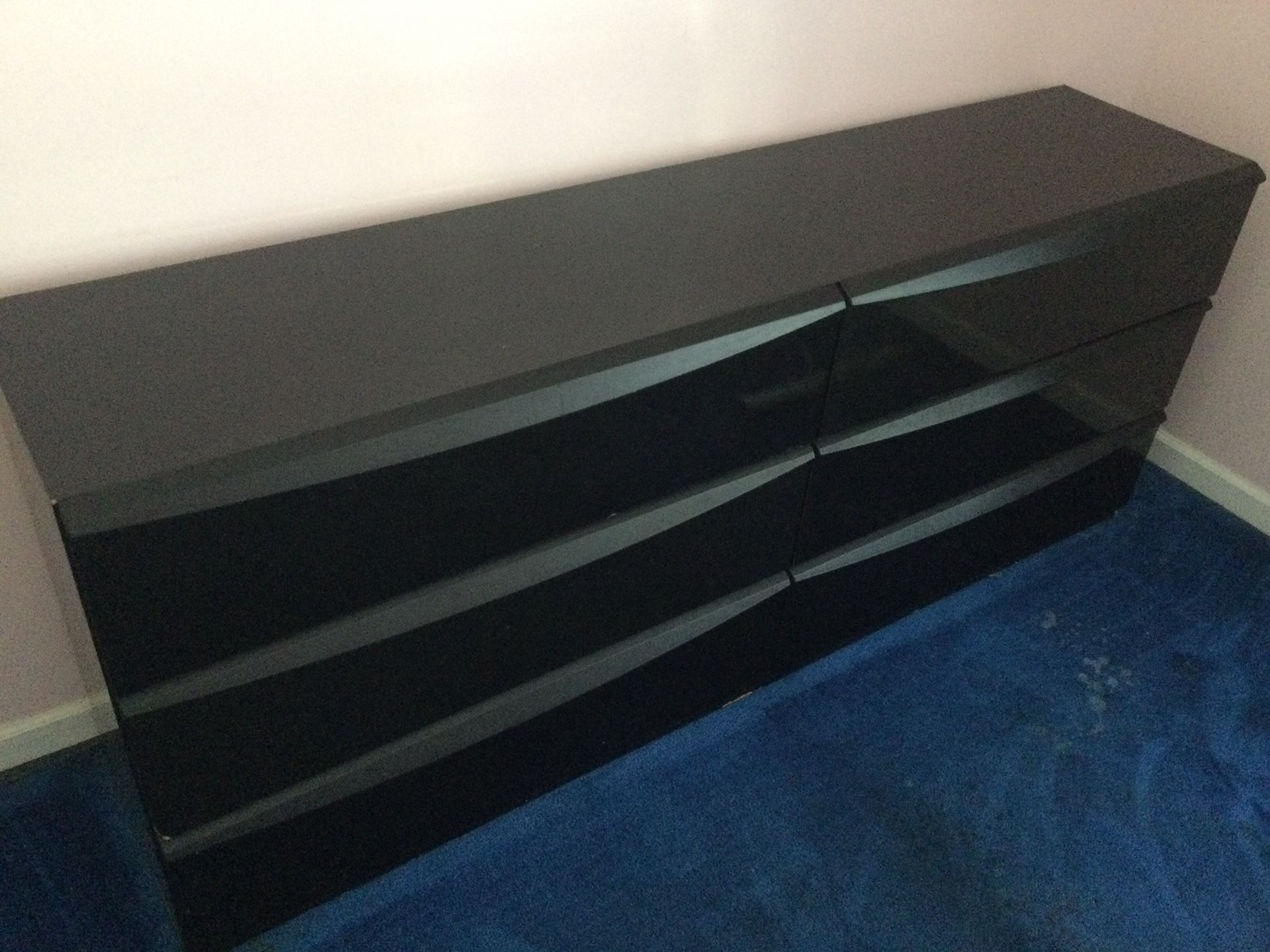 3 Pc Black Queen Bedroom Set