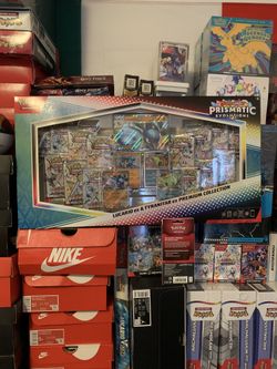 Prismatic Evolutions Lucario ex & Tyranitar ex Premium Collection