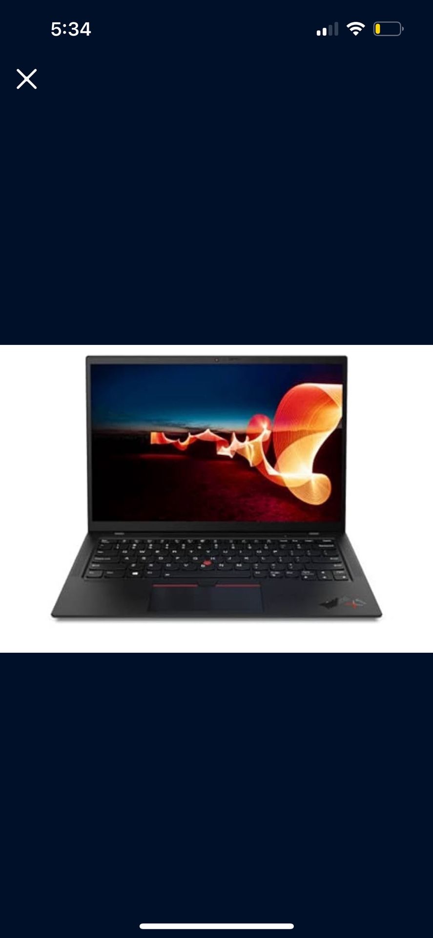 Lenovo ThinkPad laptop 14 Inch