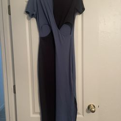 Blue Long Dress 