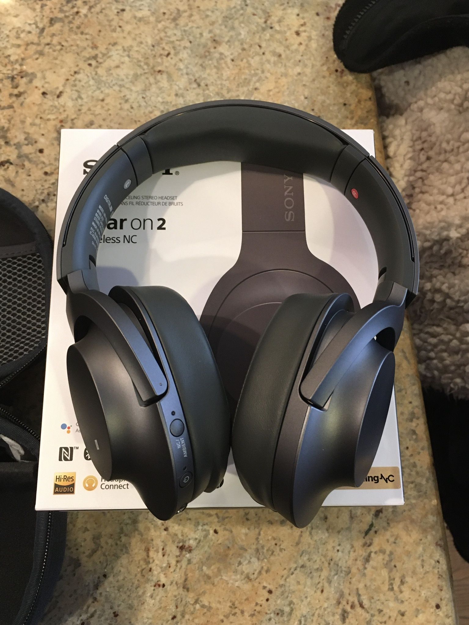 Sony WH H900N Noise Cancelling Headphones With Travel Case