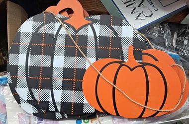 PUMPKIN WALL HANGER DECOR