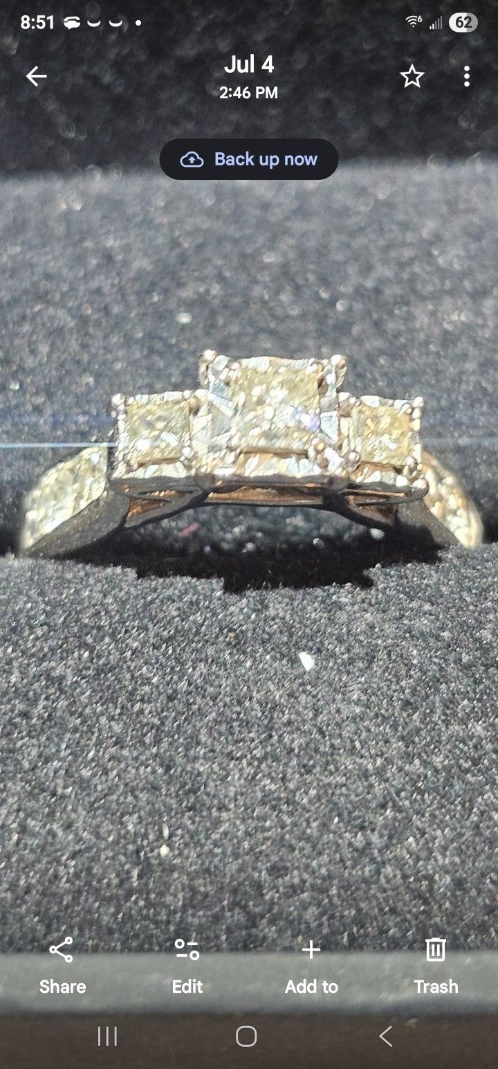 Diamond Ring Size 7.5