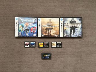 Nintendo DS & GBA Game Lot – 7 Games