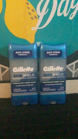 Gillette Skin Shield Clear Gel Deodorant 2-Pack