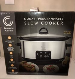 6qt. programmable Slow Cooker