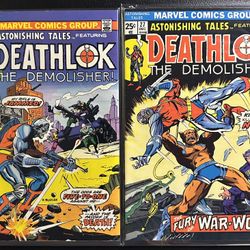 Astonishing Tales 27 & 28 | Deathlok 1974 & 1975 Marvel Comics