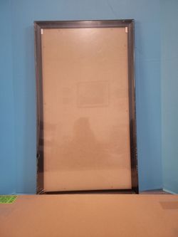 Large Dark Frame Wall Mirror or Picture Frame