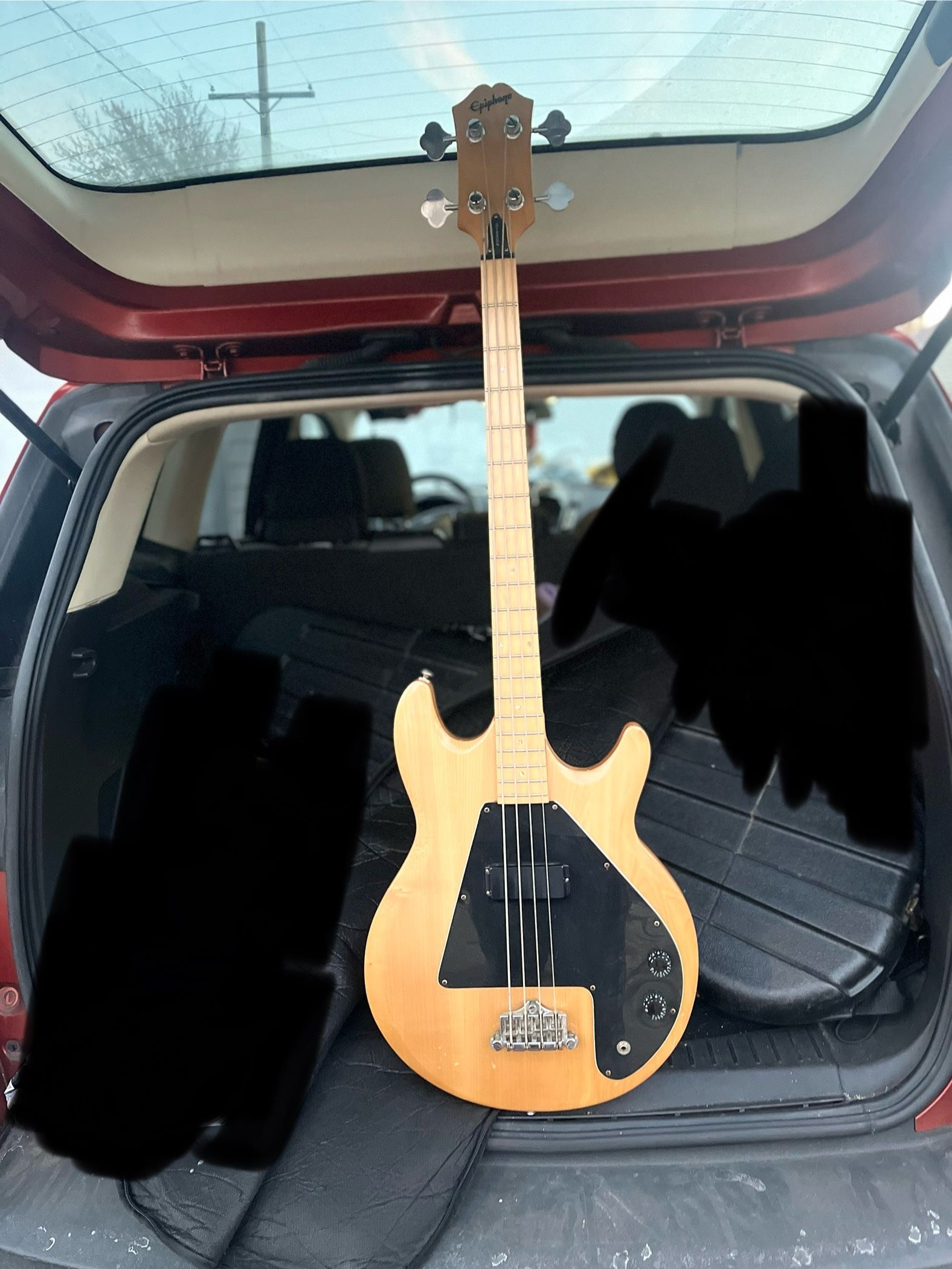 1998 Epiphone Ripper And Electric Bass