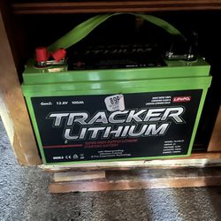 *BN* Tracker Lithium 12v 100 Ah High Output Battery (Marine Or Rv)