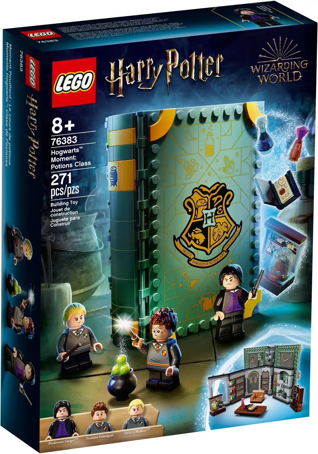 LEGO HARRY POTTER 76383 HOGWART’S MOMENT : POTIONS CLASS ALL PIECES STILL IN PLASTIC 