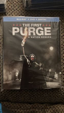 The first purge Blu-ray and dvd