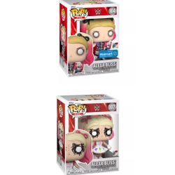 Funko Pop! WWE Alexa Bliss Figures 104 & 107
