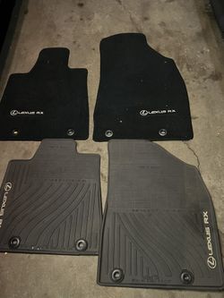 Lexus RX Carpet And All Weather Floor Mats